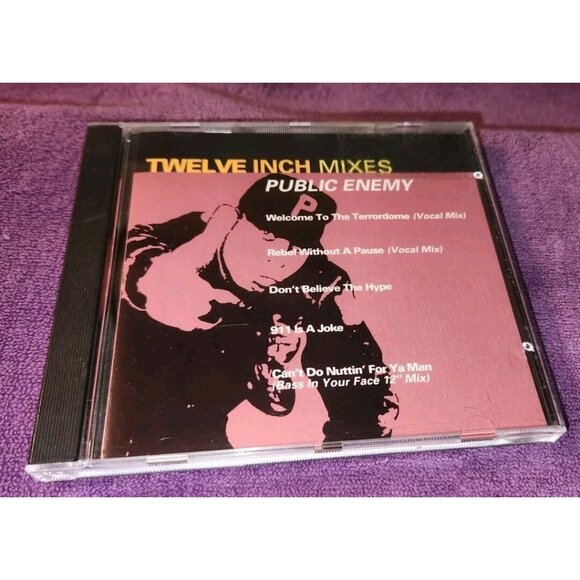 PUBLIC ENEMY import cd TWELVE INCH MIXES - Picture 1 of 6